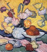 Samuel John Peploe Tulips and Cup Germany oil painting reproduction